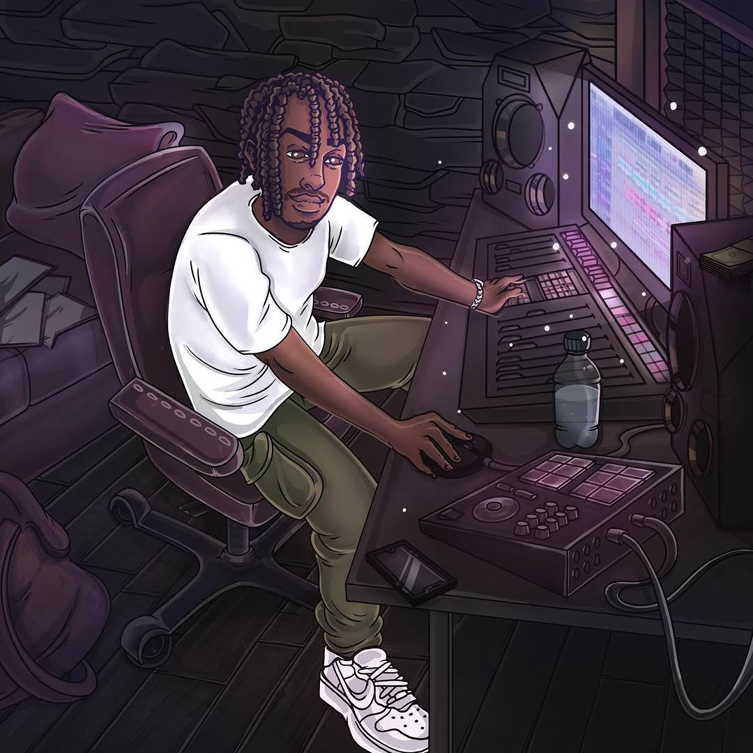 Professionally produced album cover art
