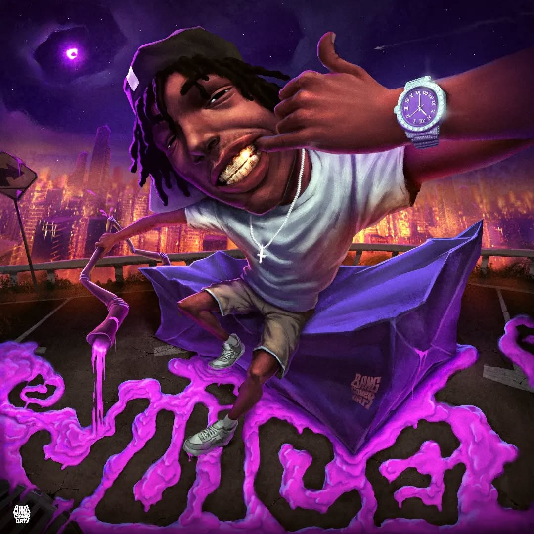 Underground style cover art for a rap release — example 5